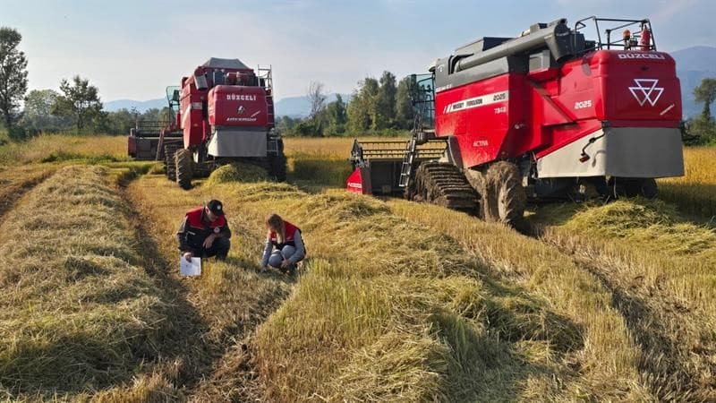 Düzce'de Hasat Kayıplarını Önlemek İçin Biçerdöver Denetimleri Yapılıyor