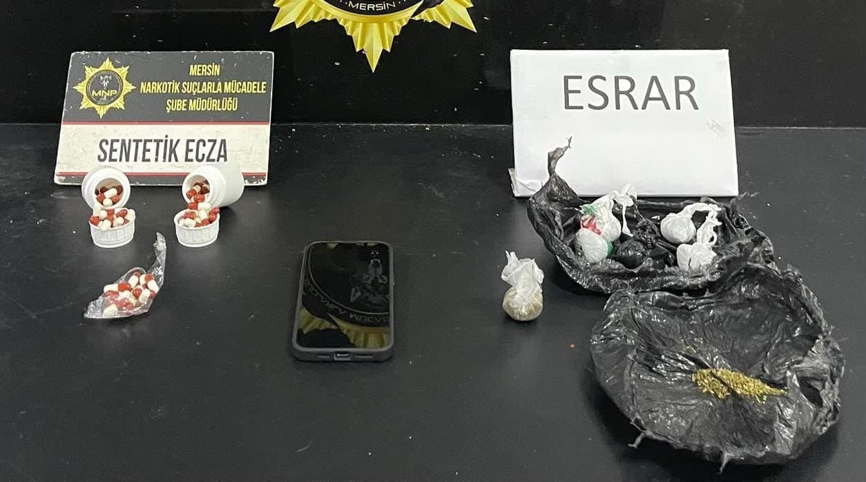 Mersin'de Uyuşturucu Operasyonu: Bir Kişi Tutuklandı