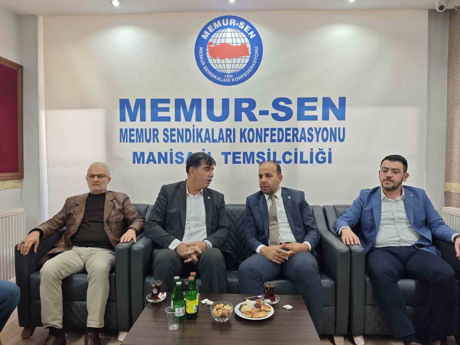 Selim Gültekin'den Memur-Sen Manisa Temsilciliğine Ziyaret