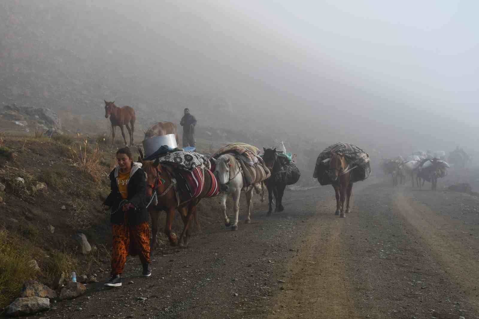 Şırnak'ta Göçerlerin Yayla Mevsimi Sona Erdi