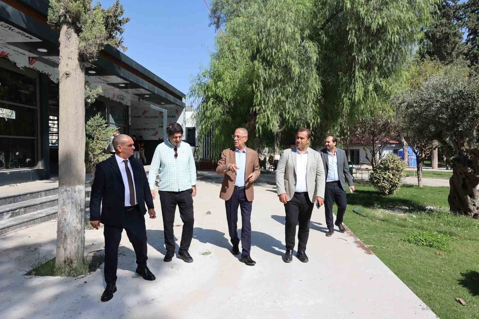 Antakya'da Emekliler Lokali'nin İnşaat Süreci Devam Ediyor