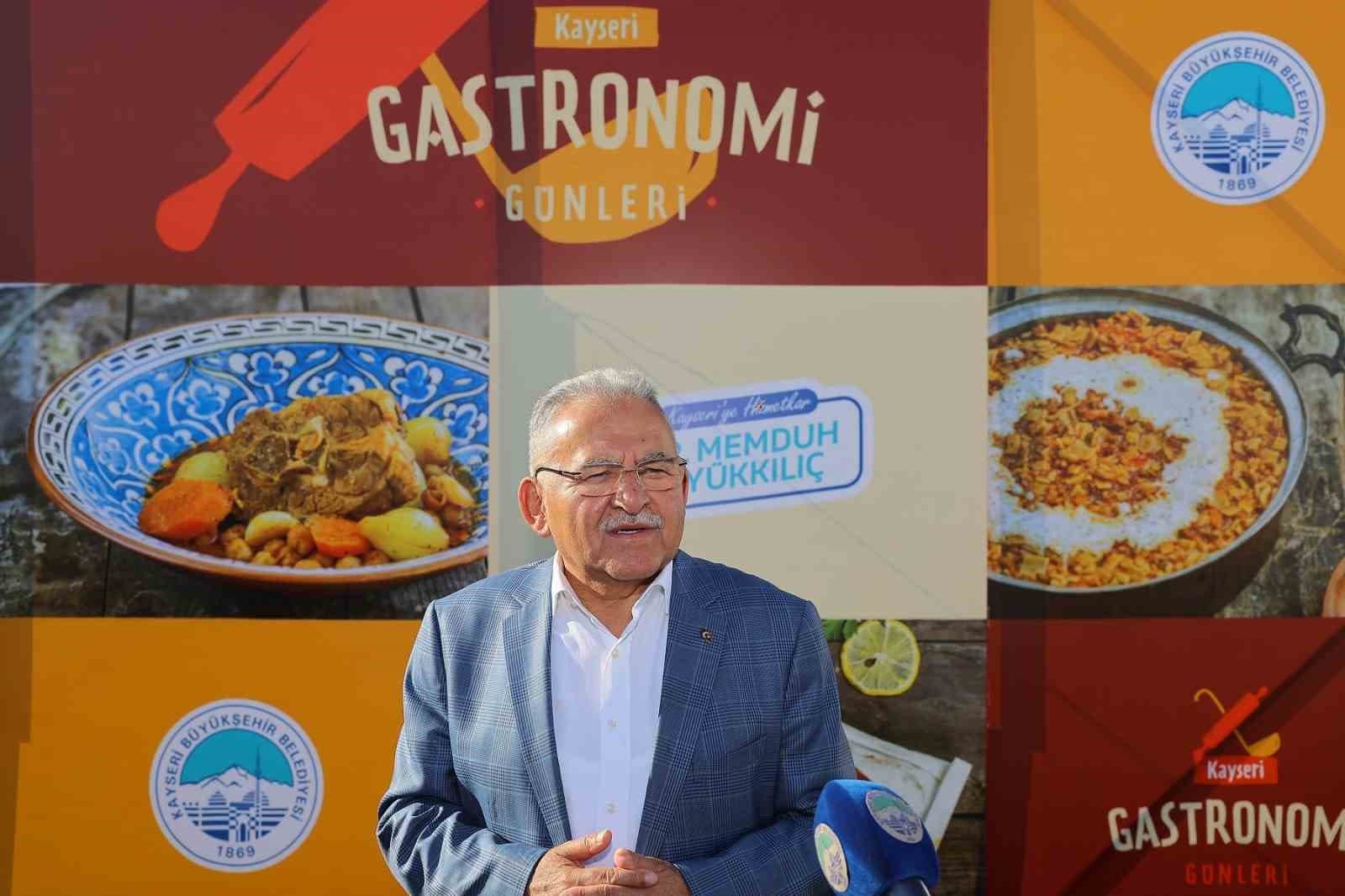 Kayseri'de Gastronomi Şöleni: Ev Hanımları ve Çocuklar Yarışacak