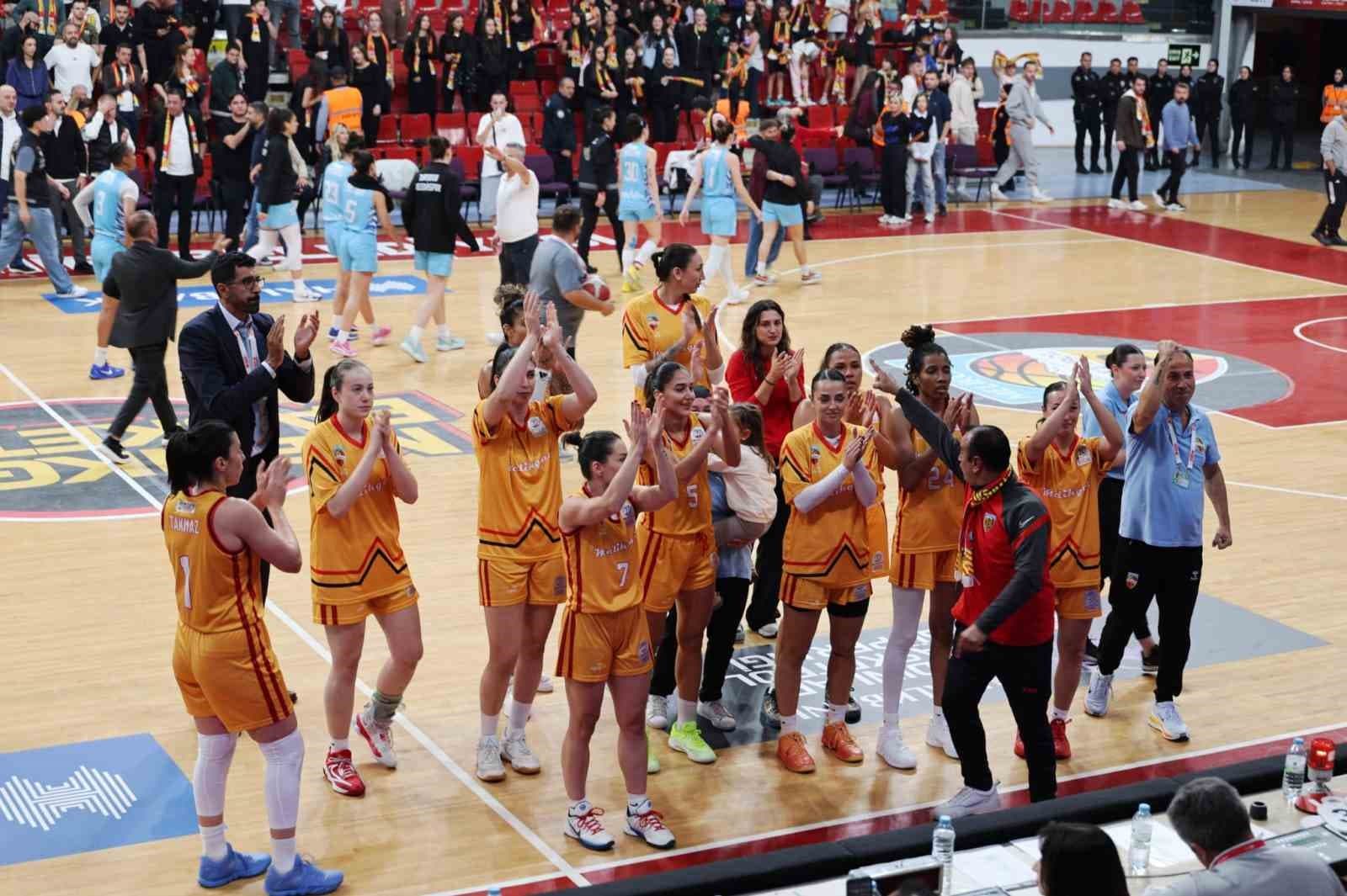 Melikgazi Kayseri Basketbol'un Ligdeki İkinci Mağlubiyeti