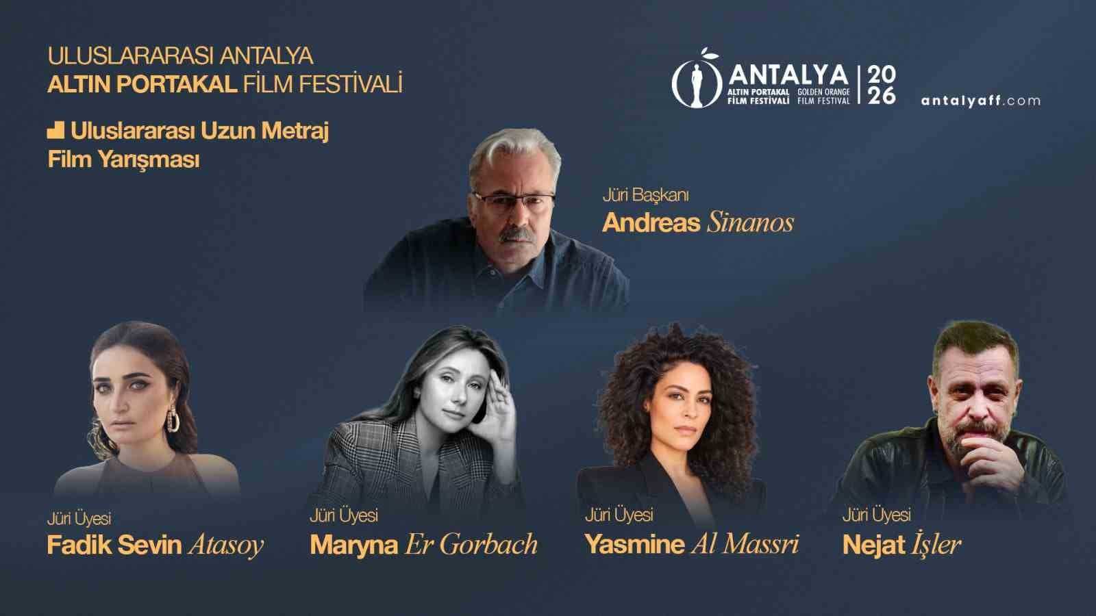 63. Antalya Altın Portakal Film Festivali Uluslararası Uzun Metraj Jürisi Belirlendi