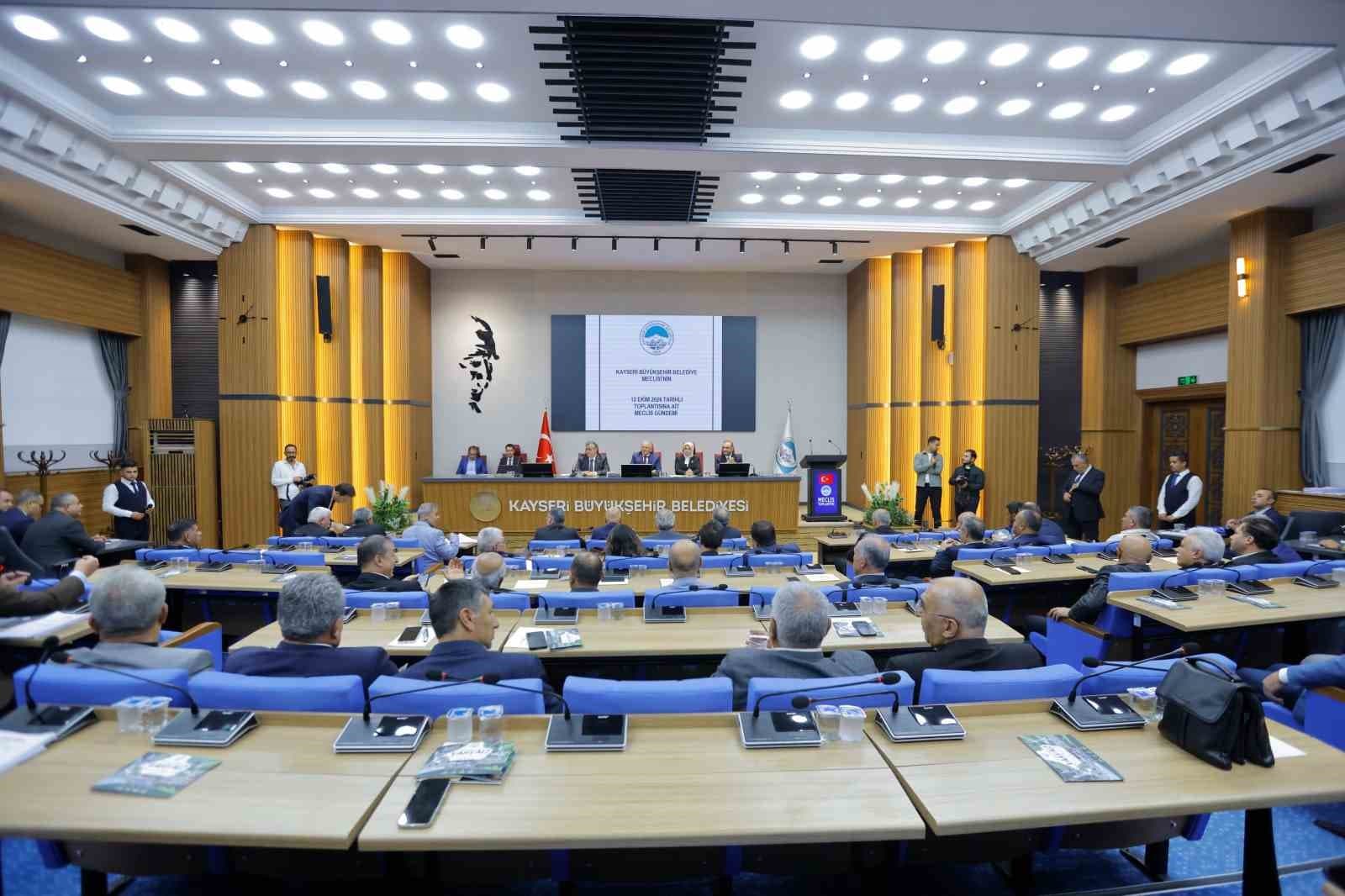Kayseri Büyükşehir Belediye Meclisi'nde 94 Madde Karara Bağlandı