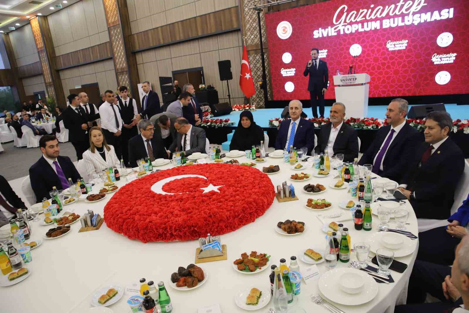 TBMM Başkanı Numan Kurtulmuş'tan Gaziantep'te Terörle Mücadele ve İstikrar Mesajları