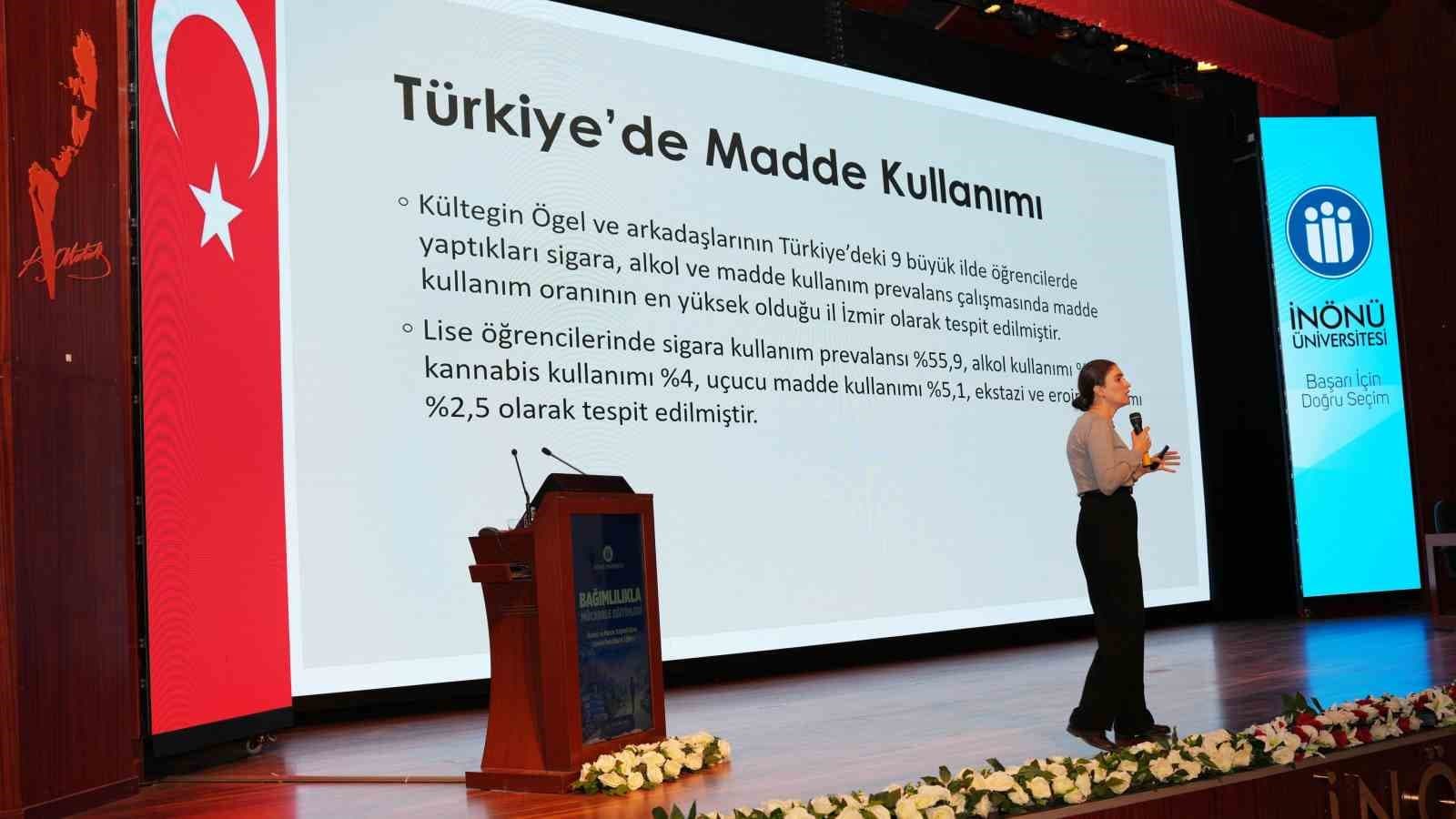 İnönü Üniversitesinde Bağımlılıkla Mücadele Eğitimleri Başladı