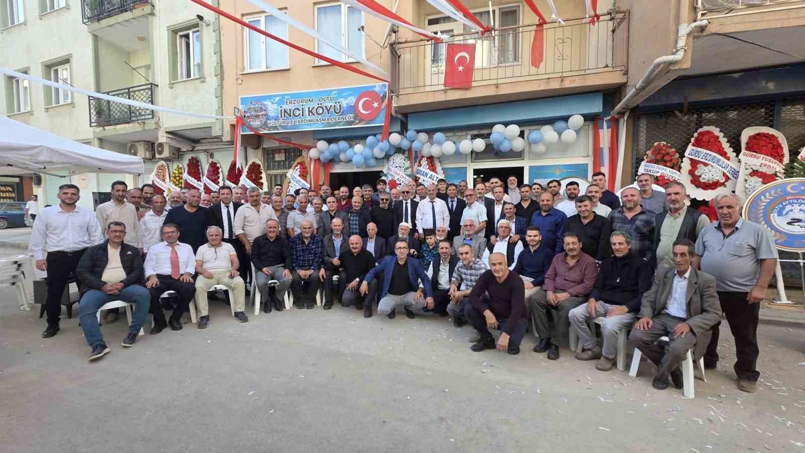 Erzurum Oltu İnci Köyü Derneği Bursa Gürsu'da Açıldı