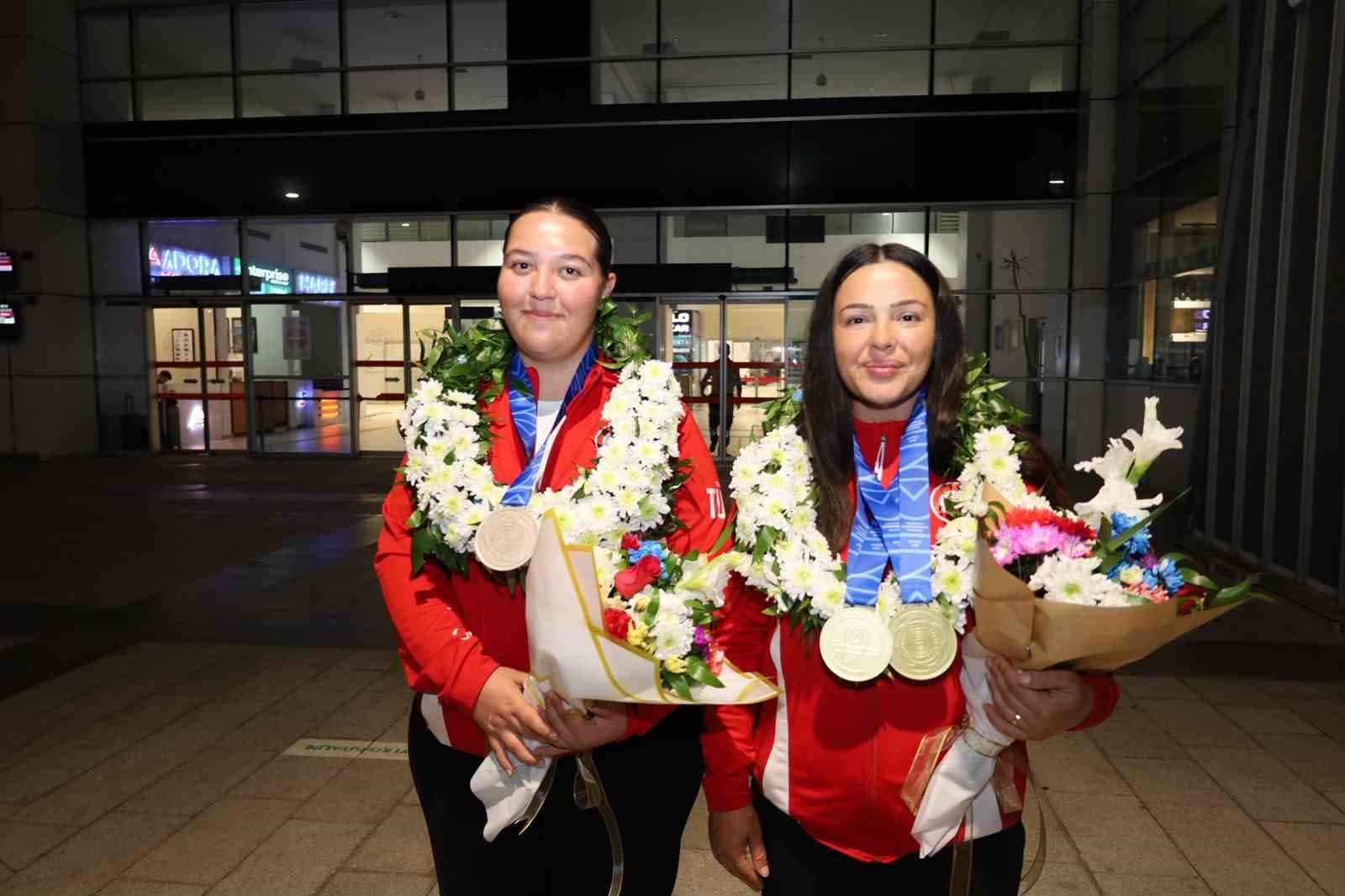 Avrupa Şampiyonu Milli Sporcular Kahramanmaraş'ta Coşkuyla Karşılandı