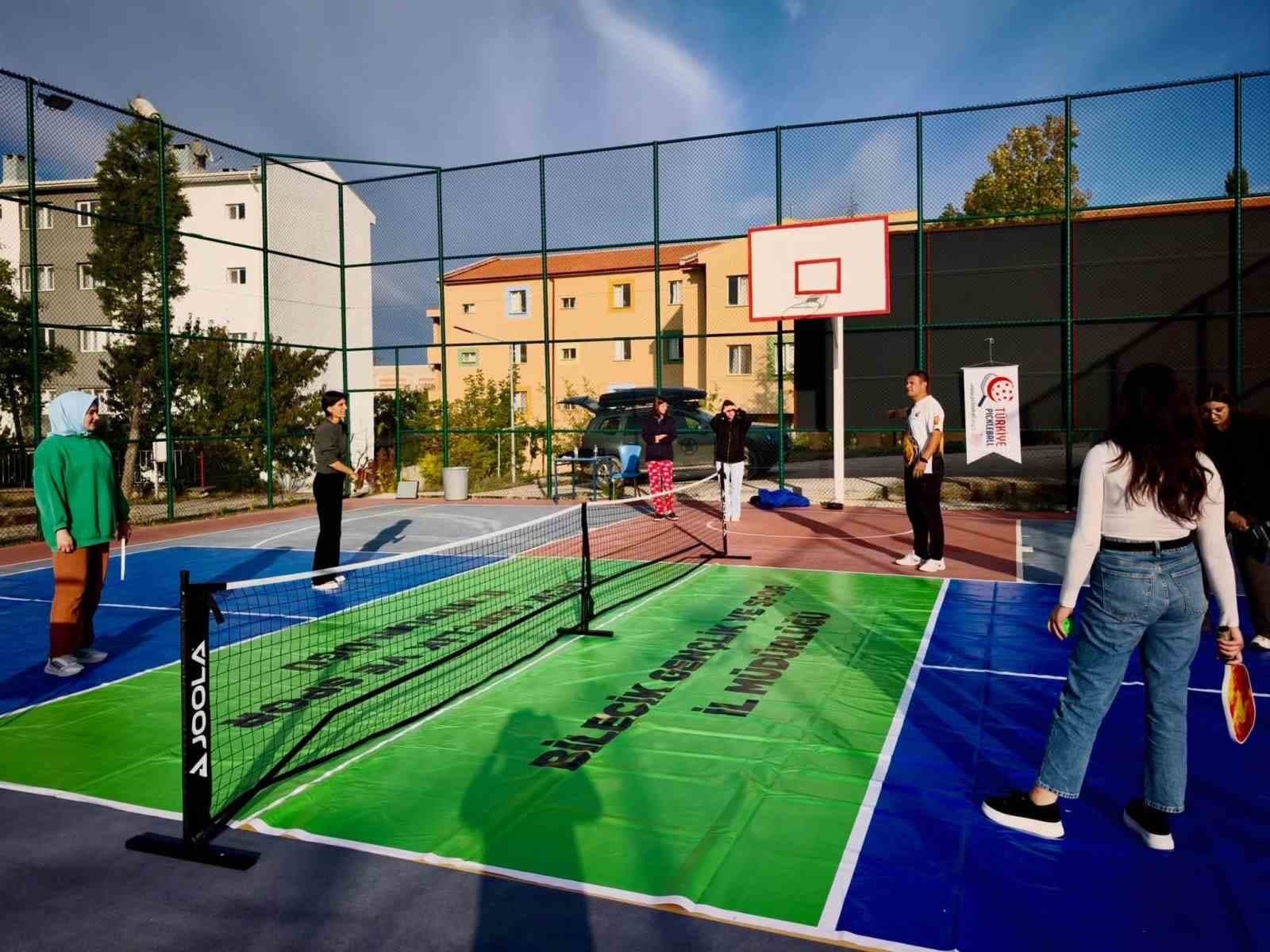 Bilecik'teki Öğrenciler Pickleball ile Tanıştı