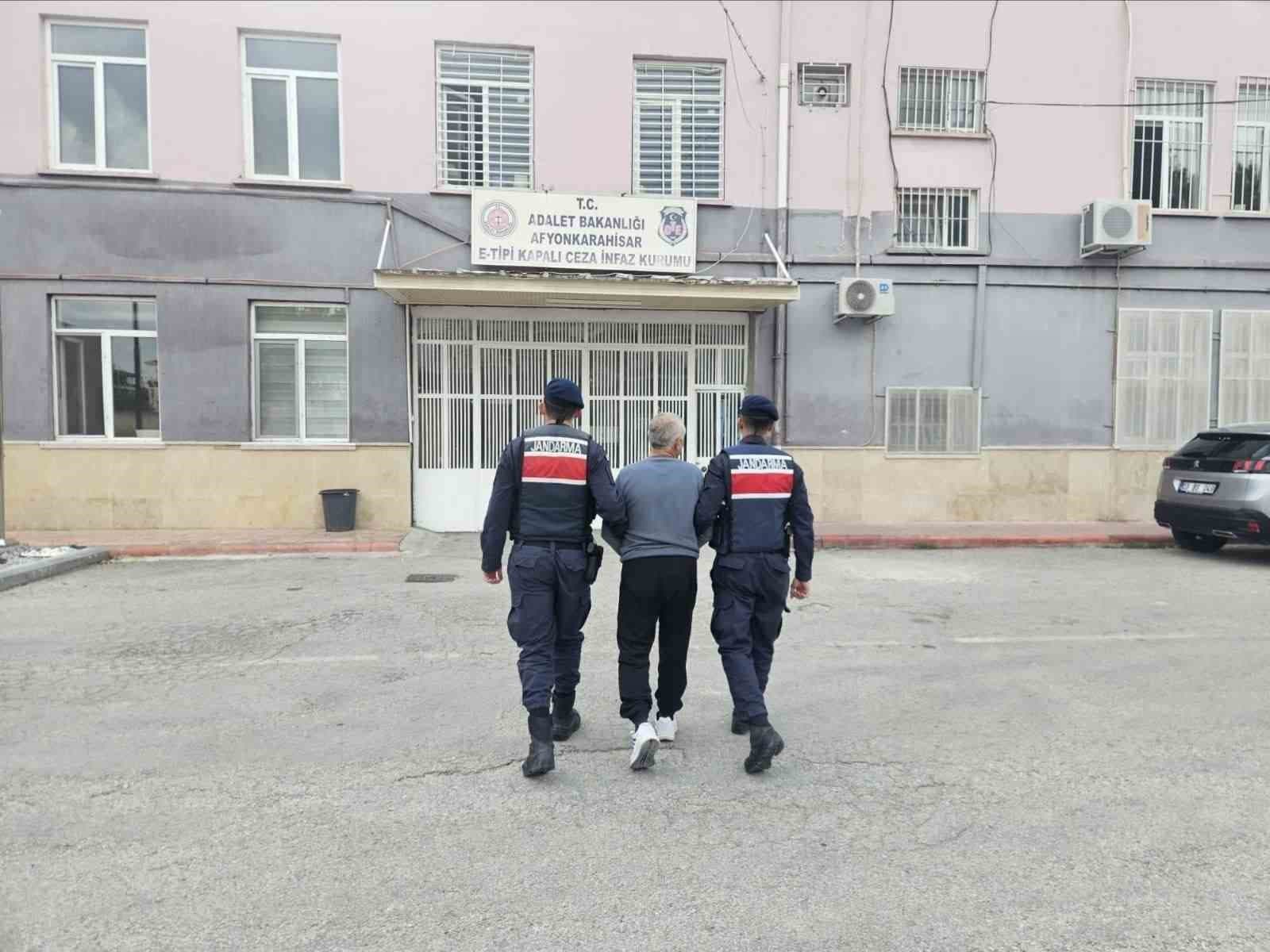 İhsaniye'de 19 Yıl Hapis Cezası Bulunan Firari Yakalandı