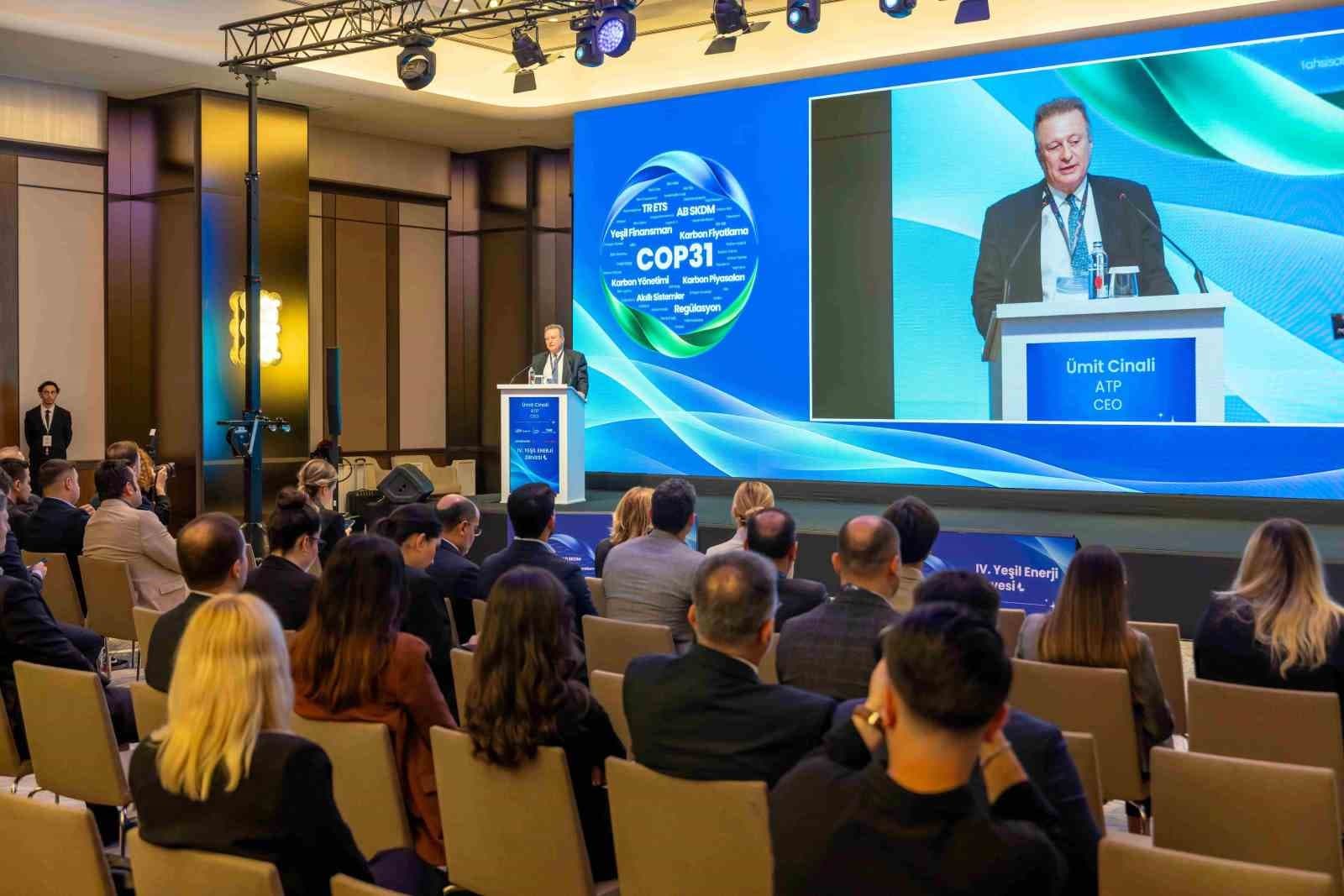 IV. Yeşil Enerji Zirvesi'nde Karbon Ticareti ve Sürdürülebilir Finansman Masaya Yatırıldı