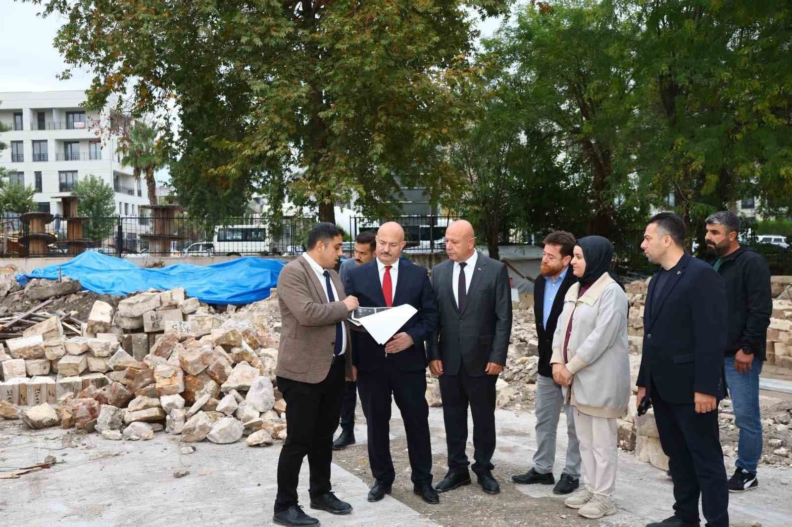 Vali Abdullah Küçük Arkeoloji Müzesi İnşaatını İnceledi