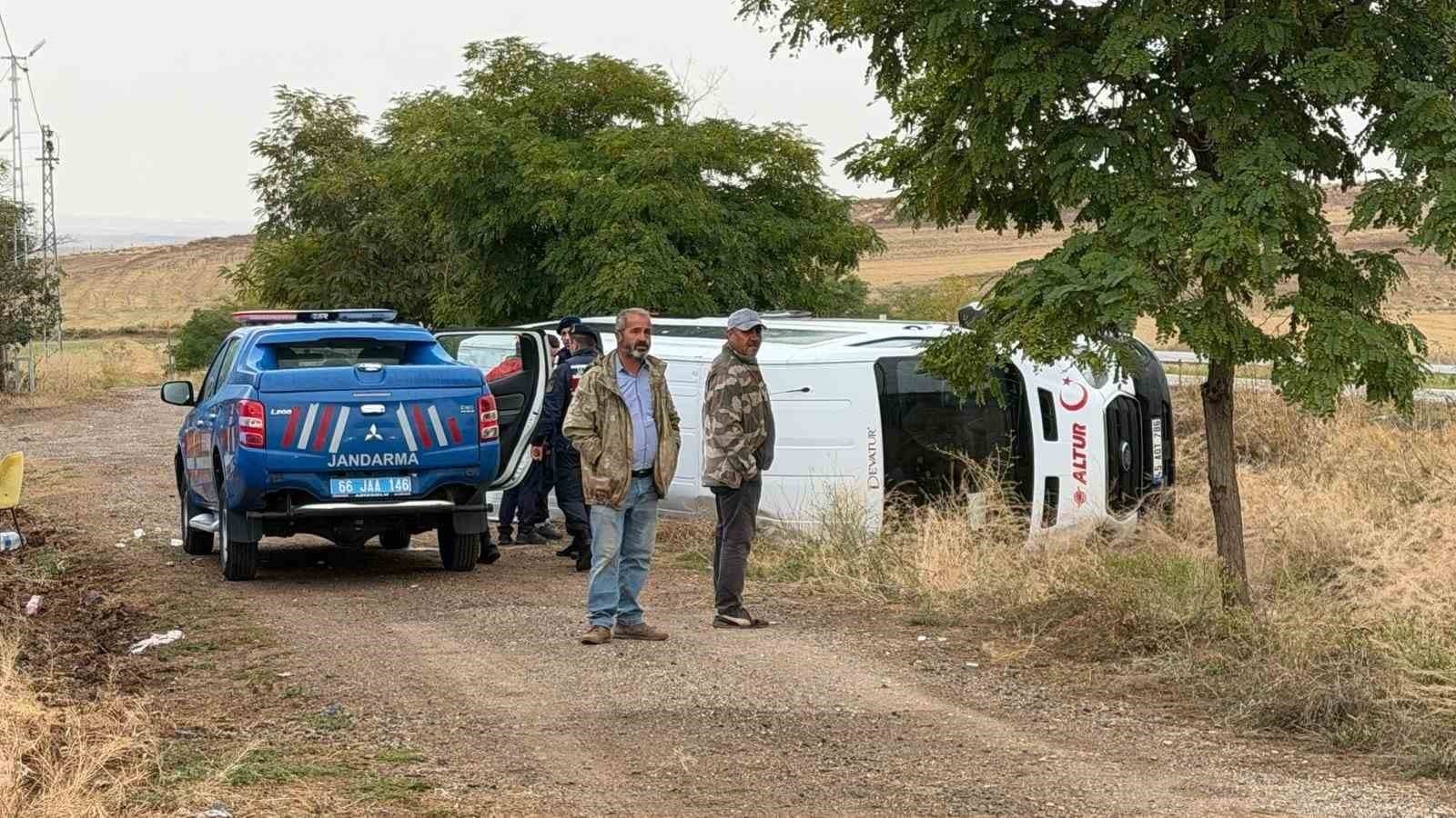 Yozgat'ta Cenaze Yolculuğu Kazayla Bitti: 8 Yaralı