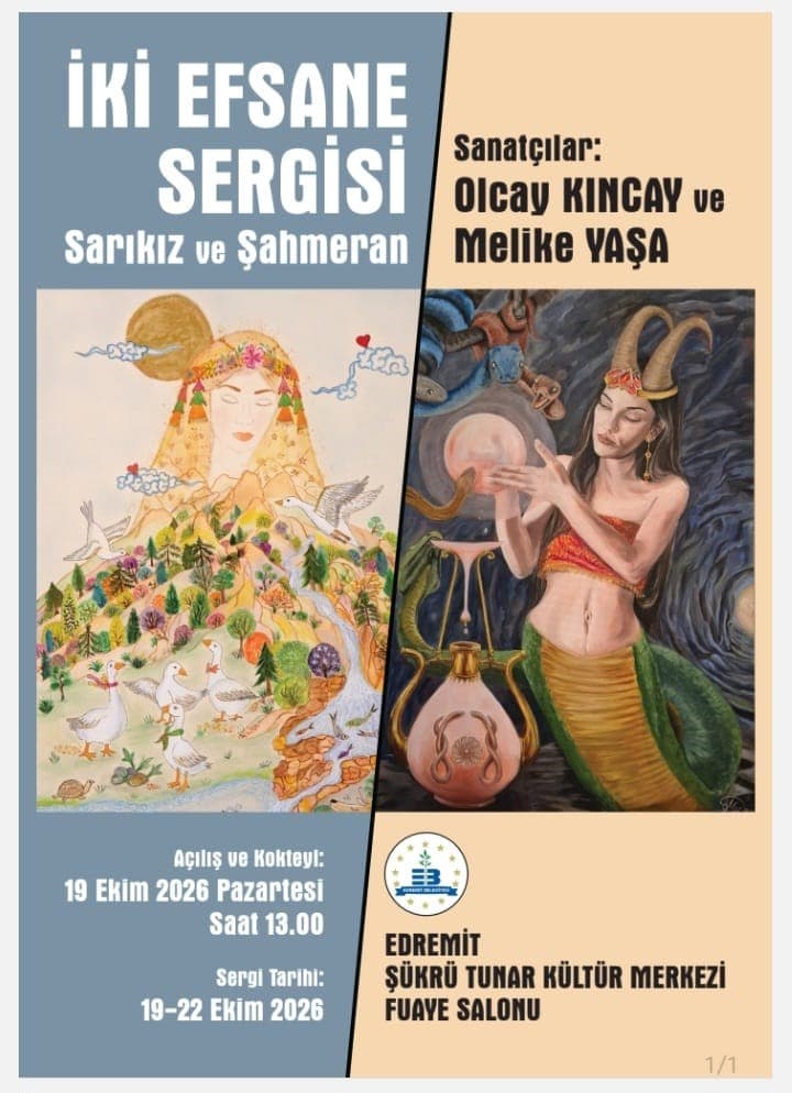 Ayvalıklı Sanatçıların Eserleri Edremit'te Sanatseverlerle Buluşuyor