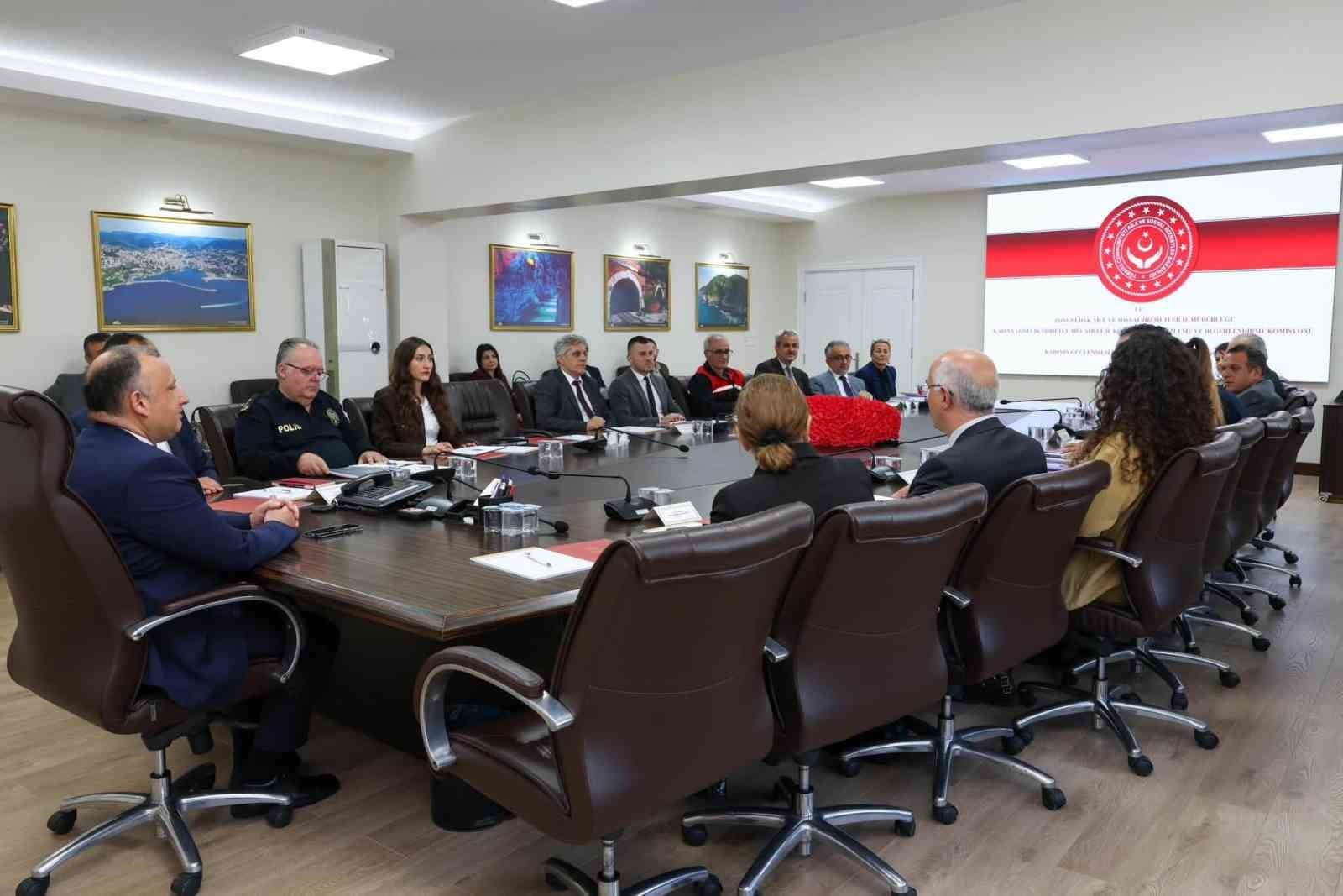 Zonguldak'ta Kadına Yönelik Şiddetle Mücadele ve Kadının Güçlendirilmesi Toplantıları Yapıldı