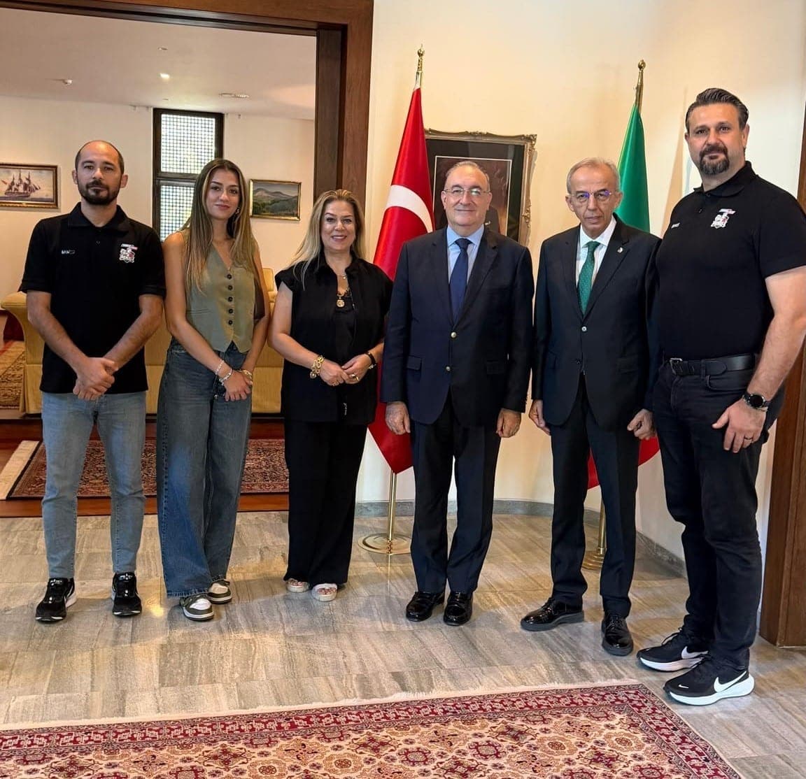 Denizli Basket'ten Lizbon Büyükelçiliğine Ziyaret