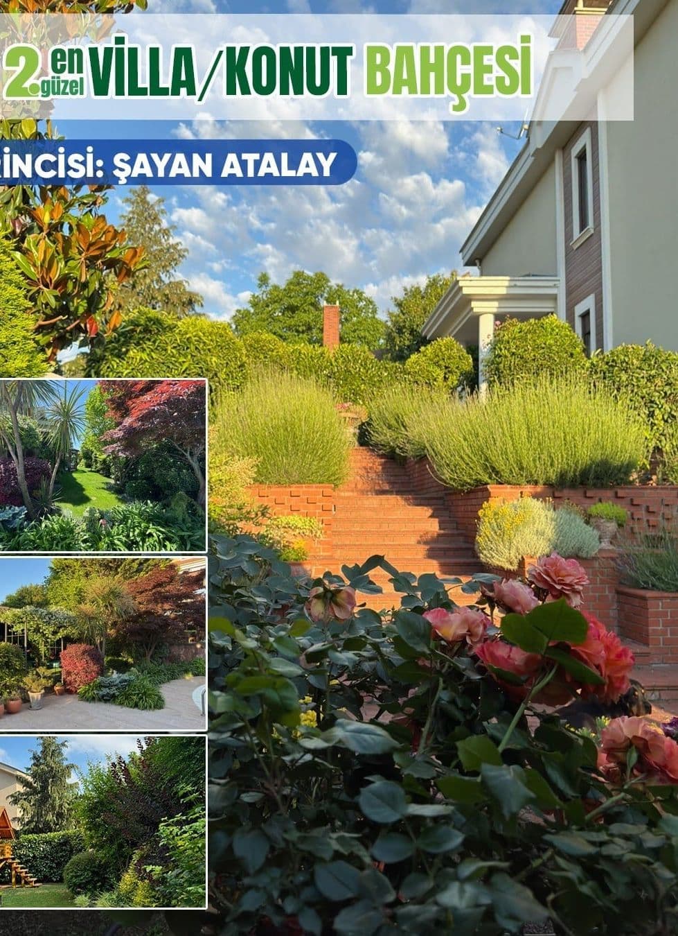 Atakum'un En Güzel Bahçeleri Ödüllendiriliyor