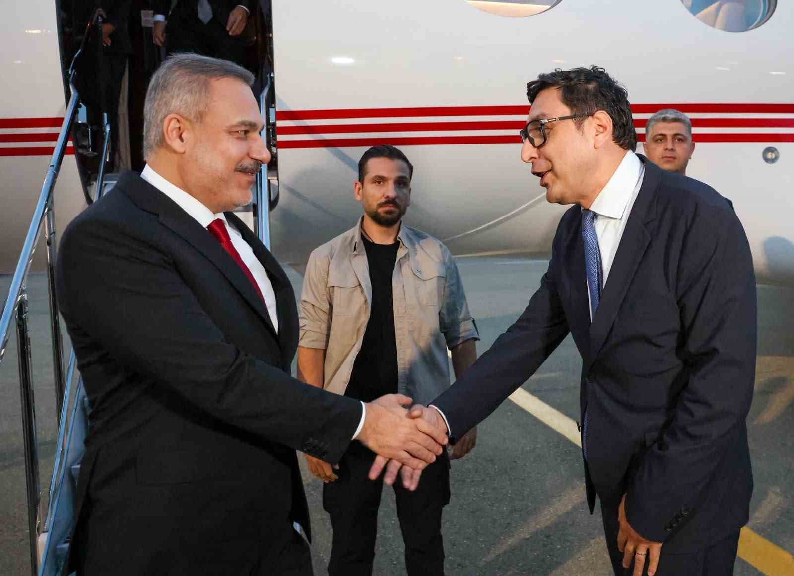 Bakan Hakan Fidan, CICA Zirvesi İçin Bakü'ye Gitti