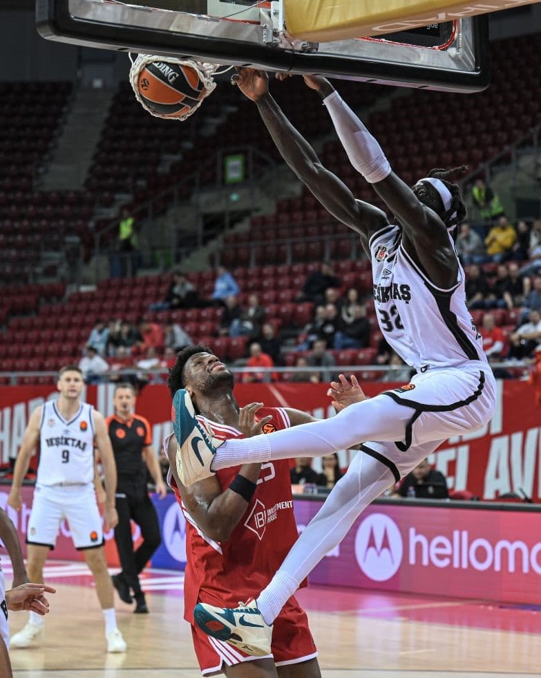 Euroleague'de Beşiktaş, Hapoel Tel Aviv Karşısında Mağlup