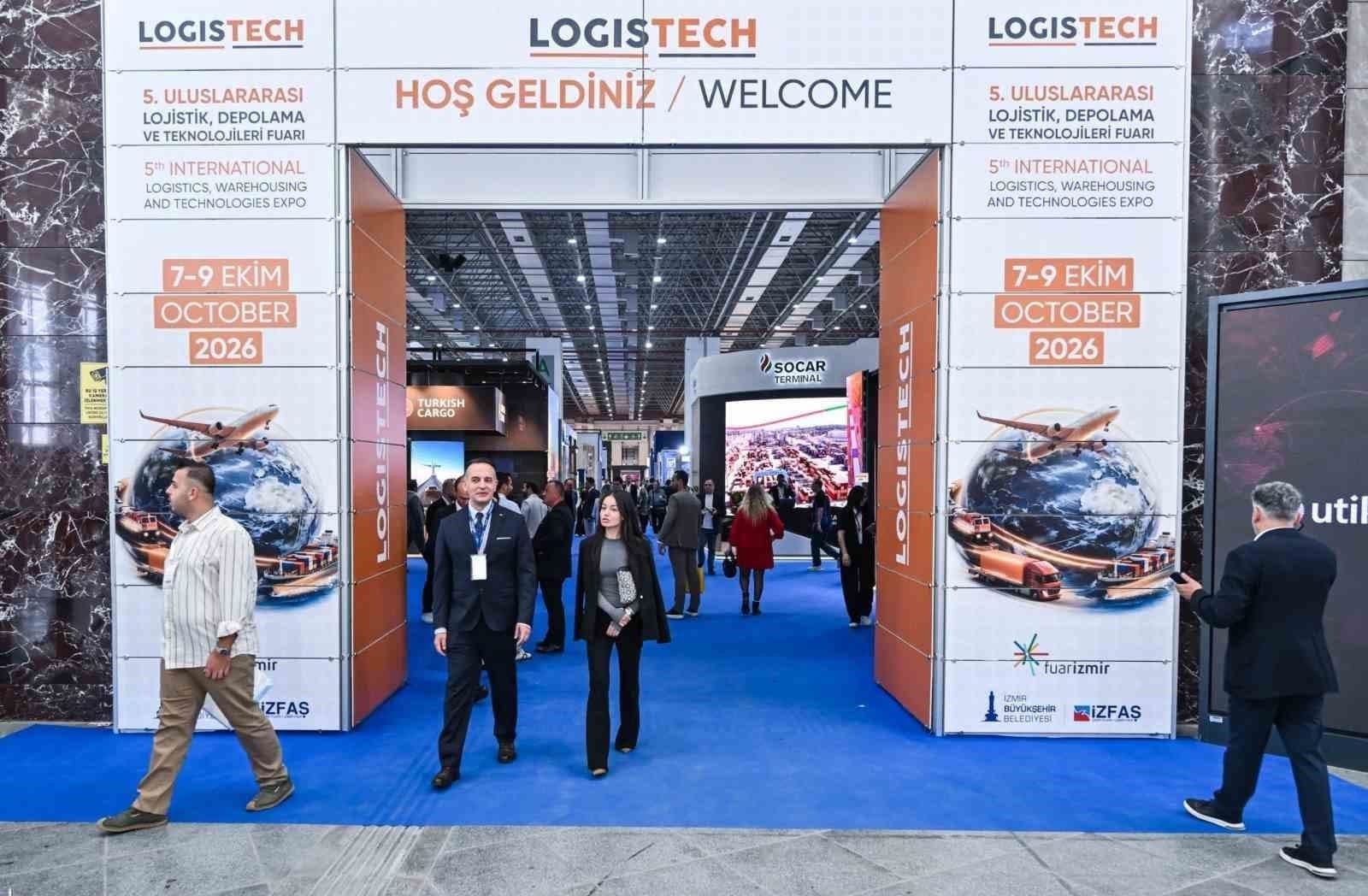 LOGISTECH Lojistik Fuarı İzmir'de Uluslararası Katılımla Gerçekleşti