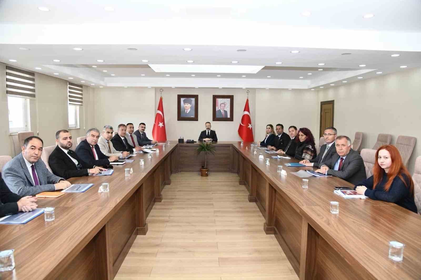 Ardahan'da Sanayi ve Teknoloji İş Birliği Kurulu Toplandı