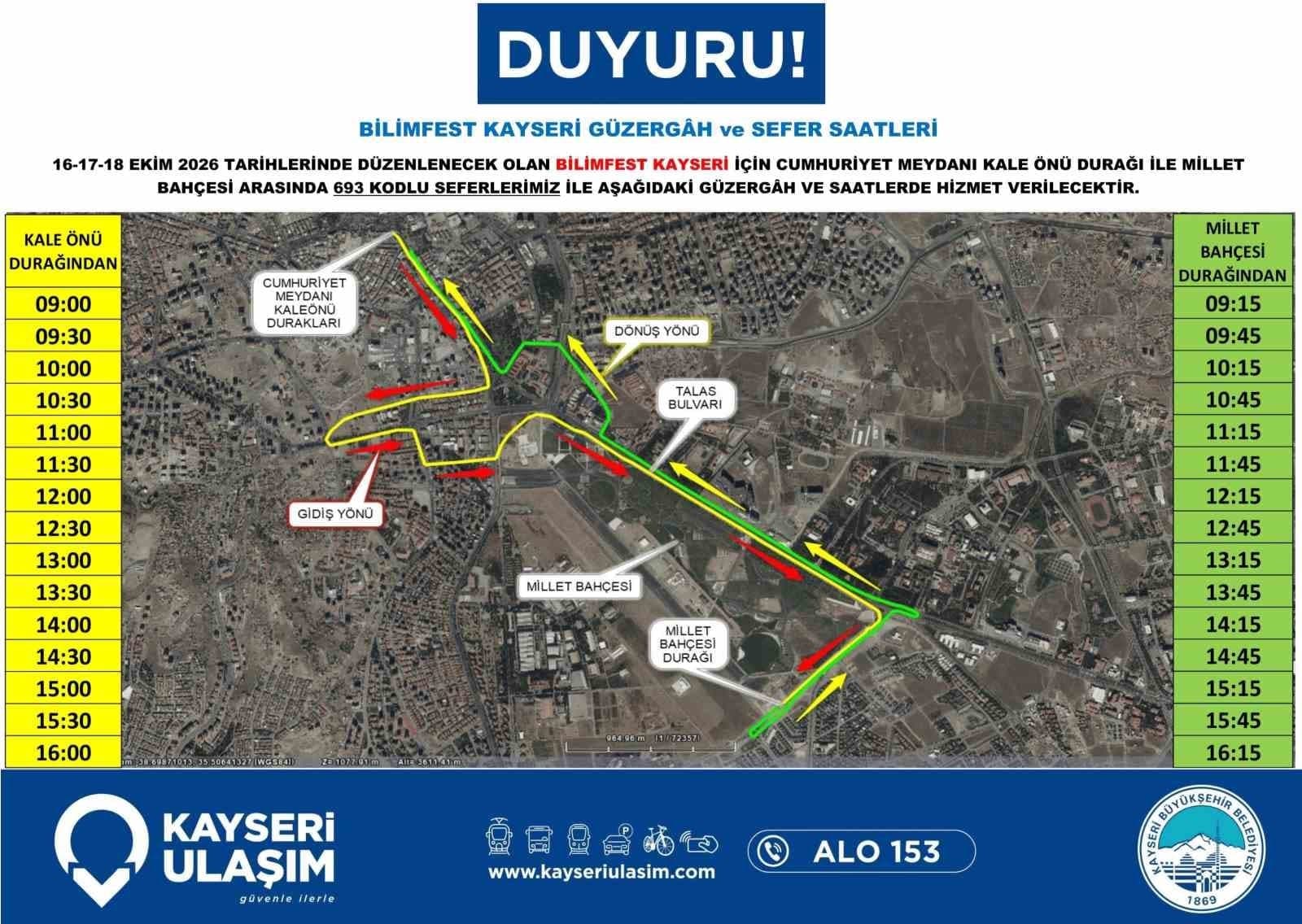 Kayseri'de Bilim ve Teknoloji Heyecanı: 8. BİLİMFEST Kapılarını Açıyor