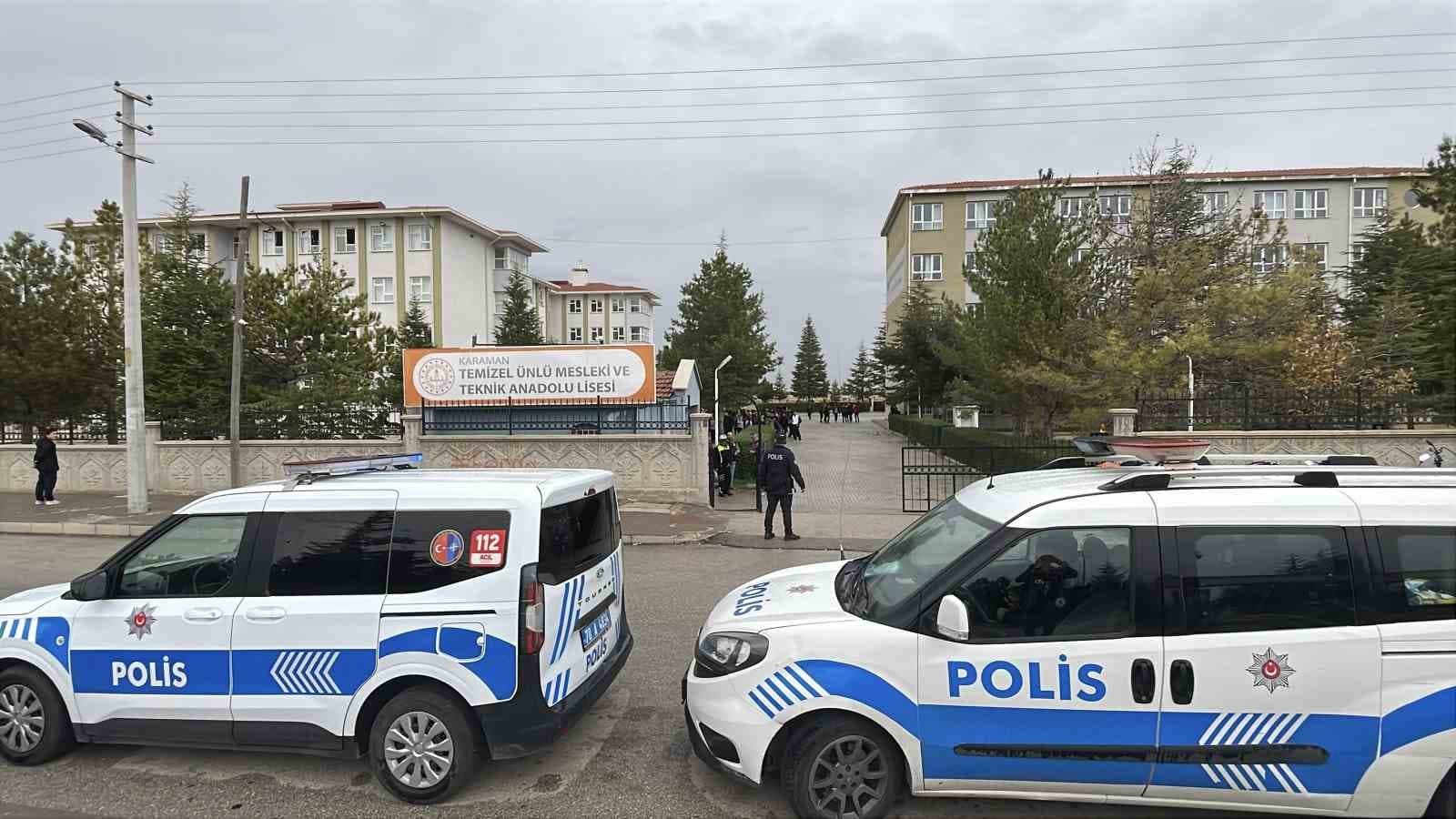 Karaman'da Okul Çevrelerinde Kapsamlı Güvenlik Denetimi