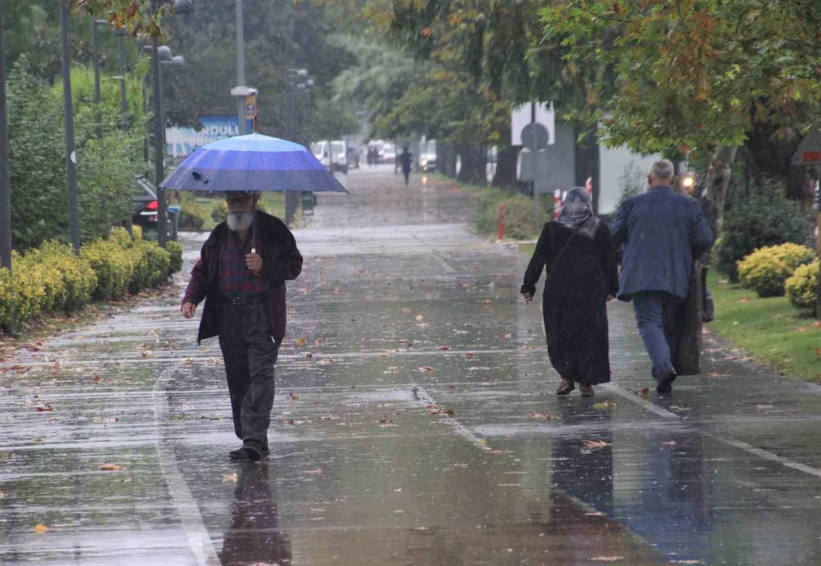Ordu'da Sağanak Yağış Günlük Yaşamı Etkiledi