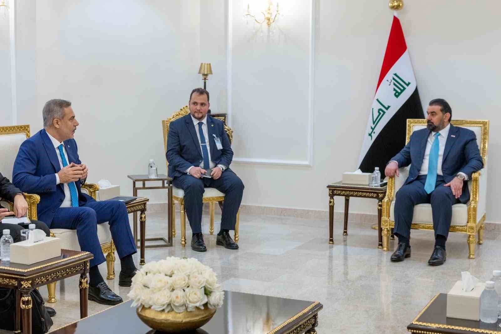 Bakan Fidan Bağdat'ta Heybet Halbusi ile Bir Araya Geldi