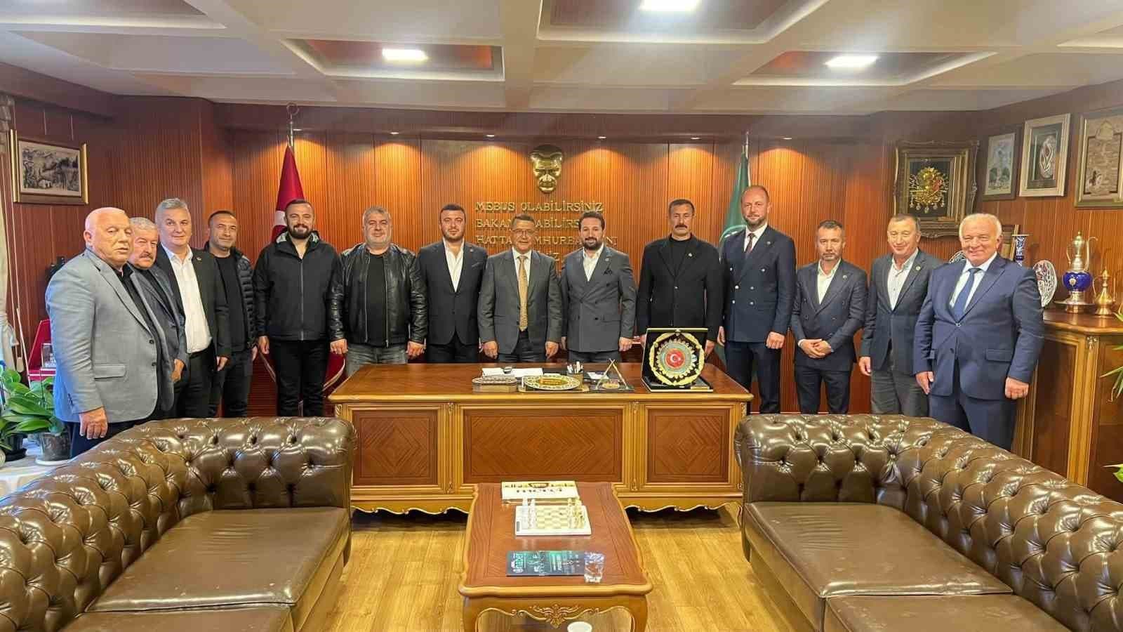 MHP Yenişehir İlçe Teşkilatından BESOB'a Ziyaret