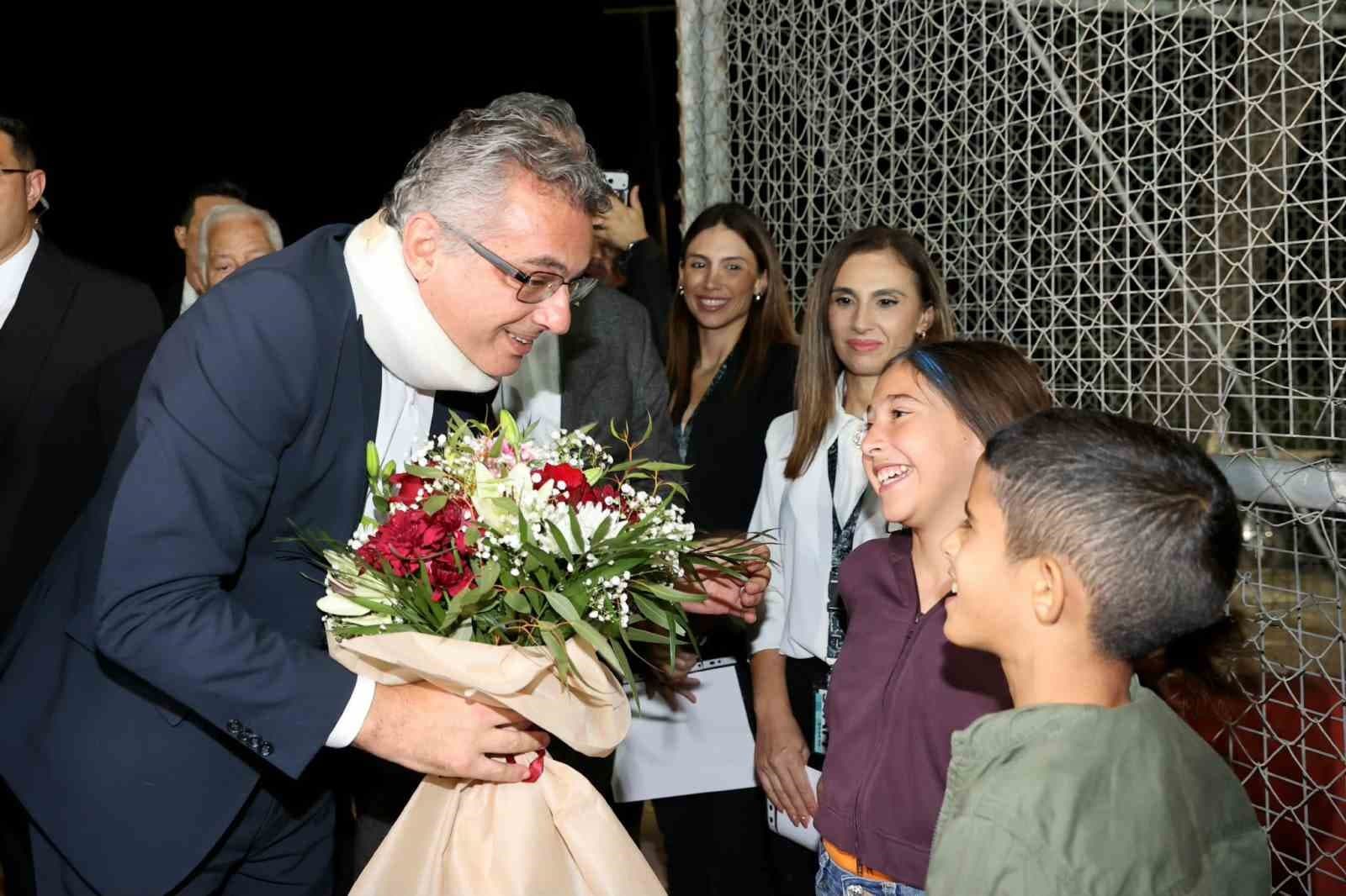 Cumhurbaşkanı Erhürman ve Rum Lider Hristodulidis Pile Barış Festivali'nde Buluştu