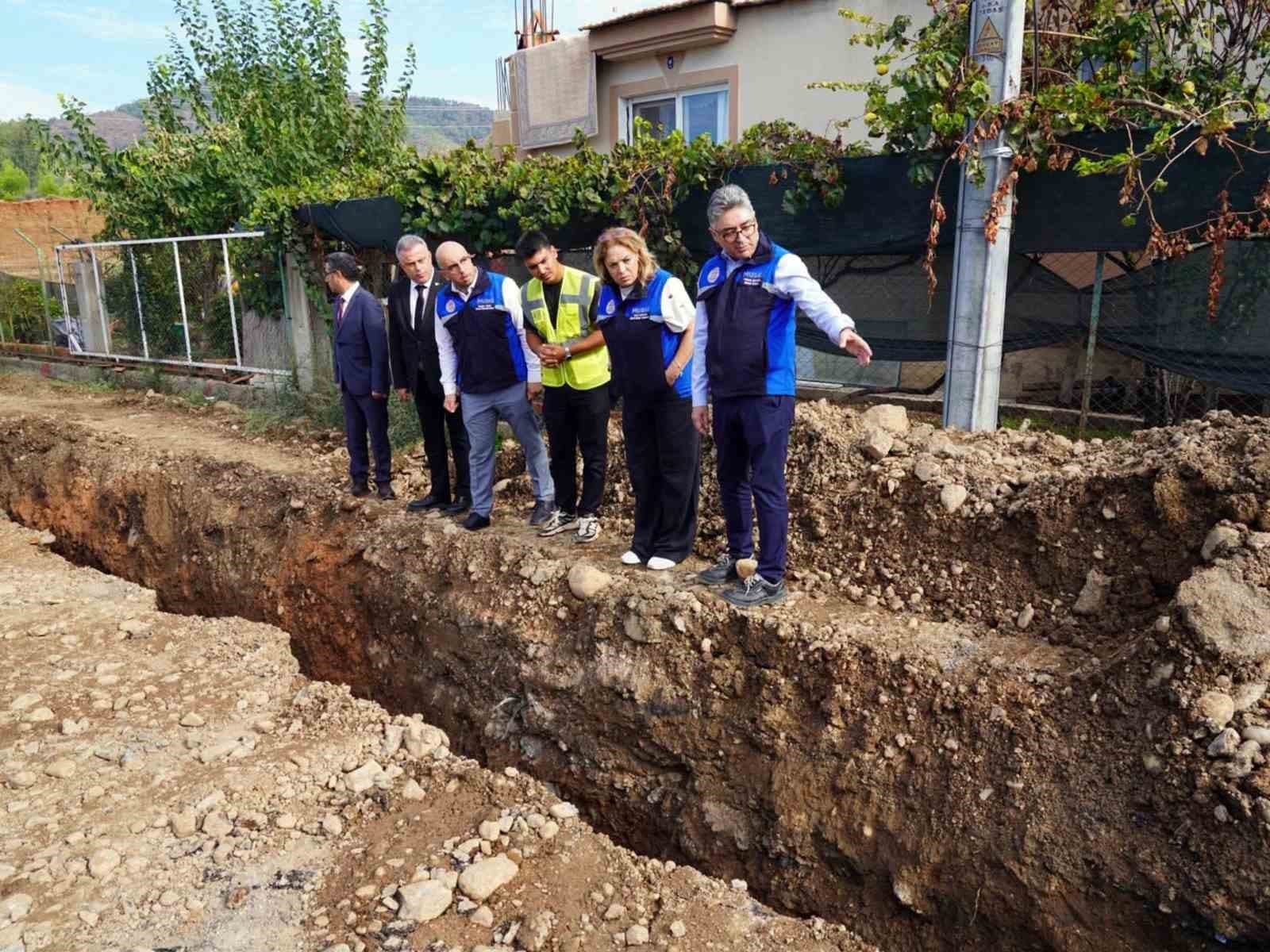 Fethiye'de Altyapı Seferberliği: Binlerce Metrelik Hat Döşeniyor