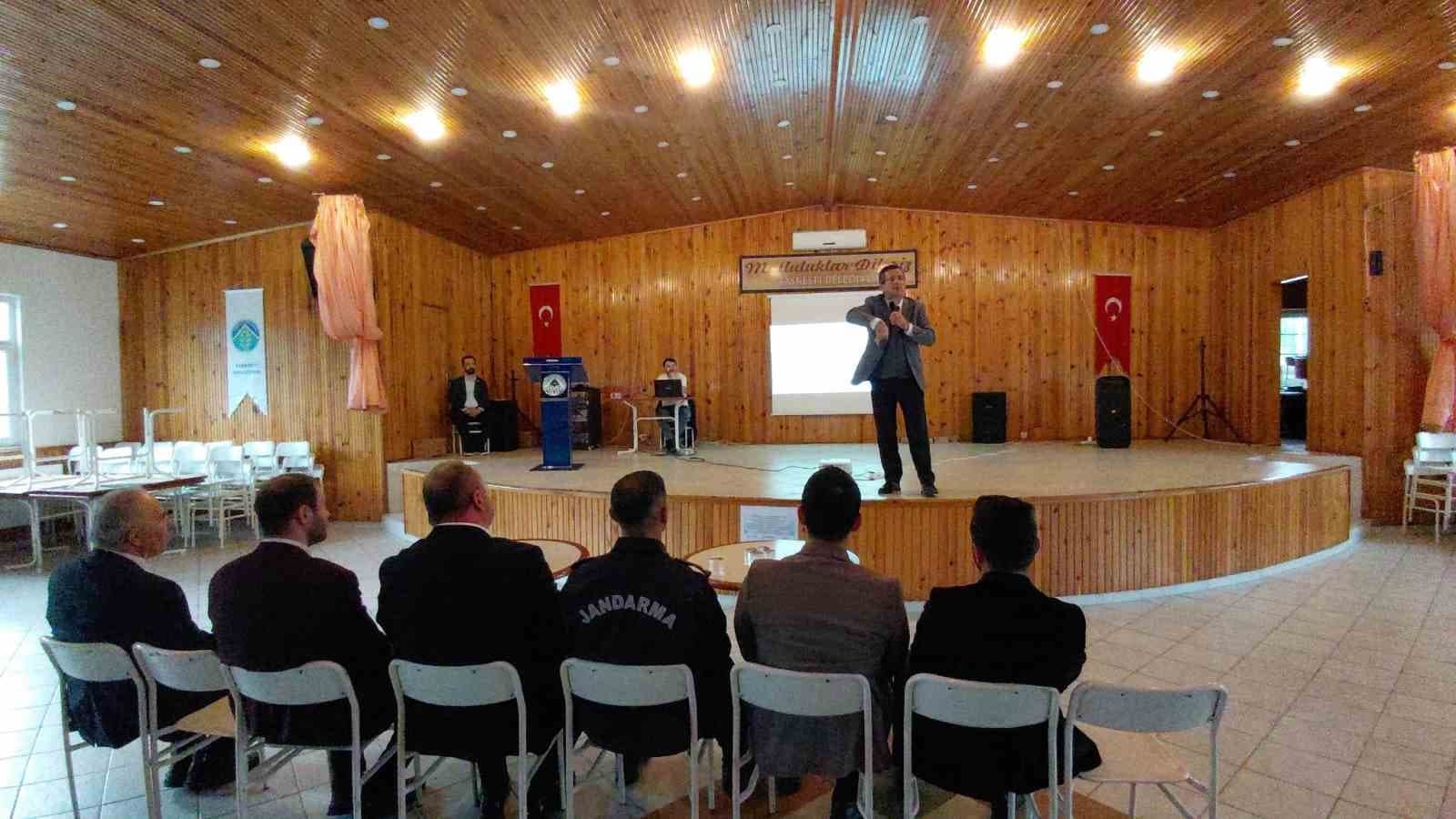Mudurnu'da Ailelere Yönelik Kapsamlı Bilgilendirme Semineri