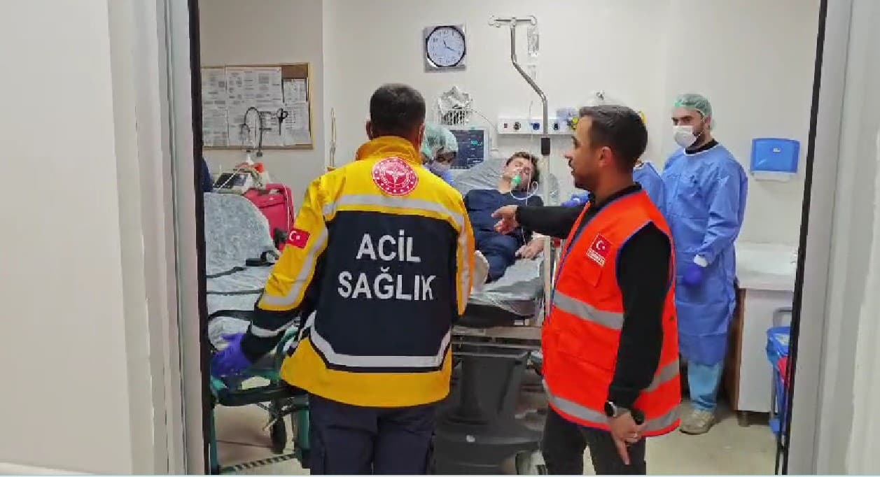 Gölbaşı Devlet Hastanesi’nde mor kod tatbikatı gerçeği aratmadı