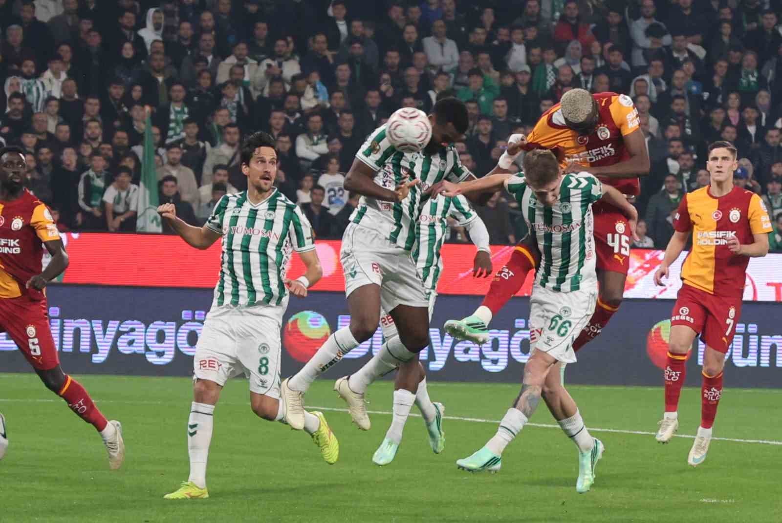 Trendyol Süper Lig: Konyaspor: 0 - Galatasaray: 1 (Maç devam ediyor)