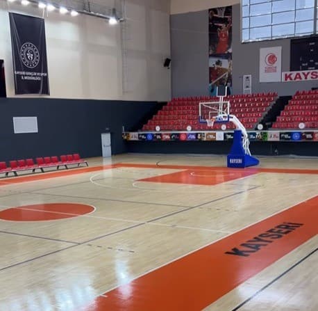 Kayseri Atatürk Spor Salonu yenilendi