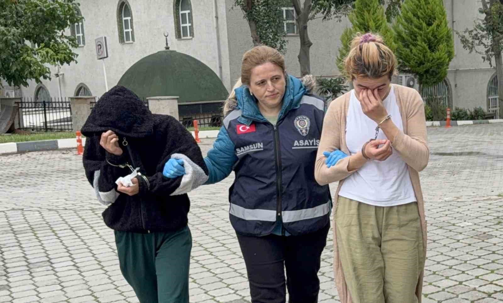 100 bin liralık ziynet eşyası hırsızlığından 2 kadın tutuklandı