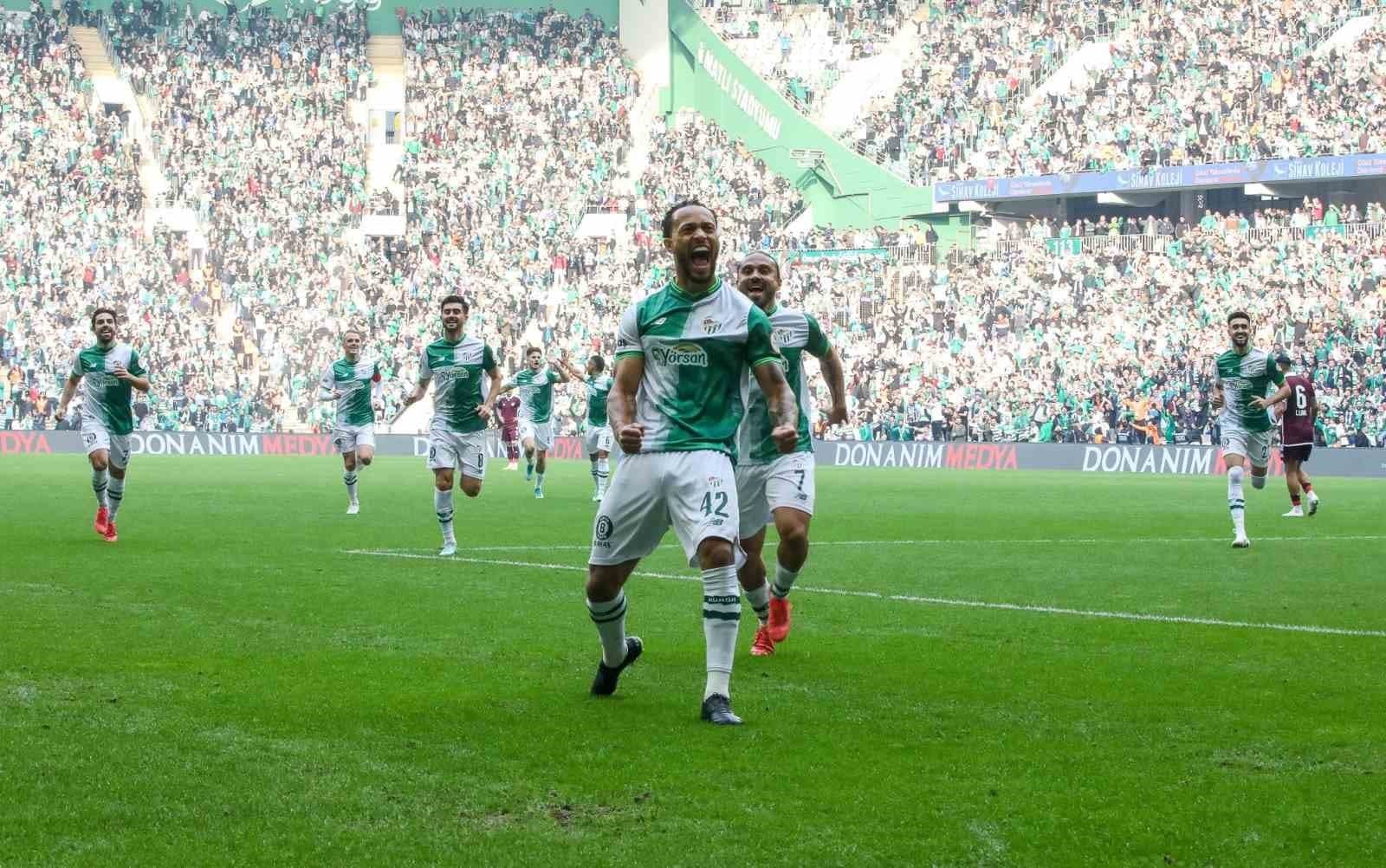 Trendyol 1. Lig: Bursaspor: 3 - Bandırmaspor: 0