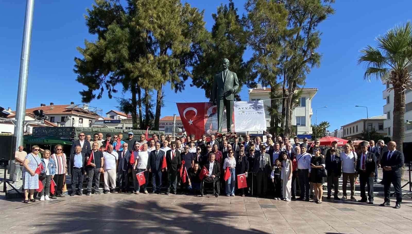 Ayvalık’ta Gaziler Günü kutlandı