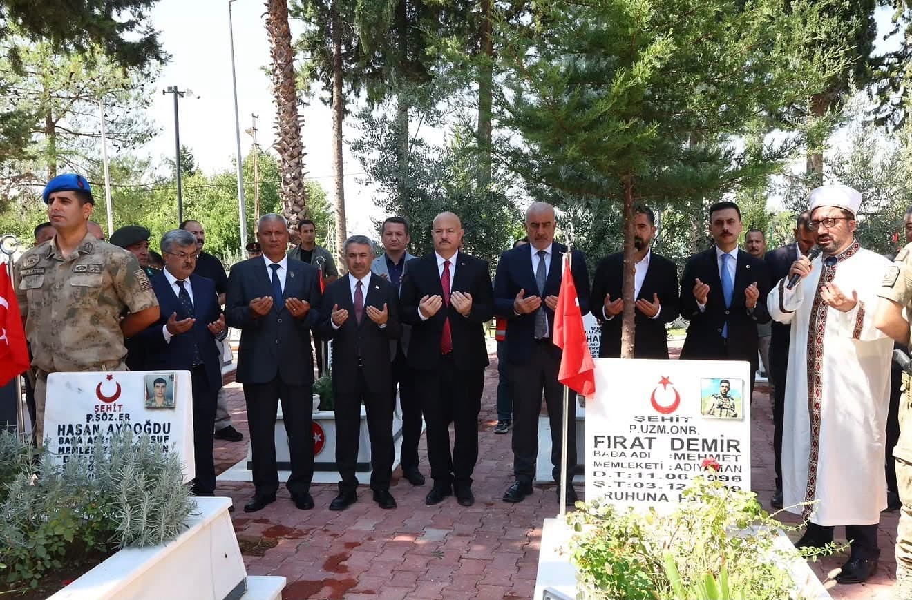 Adıyaman’da 19 Eylül Gaziler Günü’nde şehitler anıldı