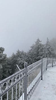 Rize Yaylalarında Kış Mevsimi Başladı