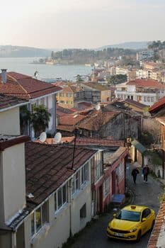 Beykoz'da Sağanak Yağış Caddeleri Çamur Deryasına Çevirdi
