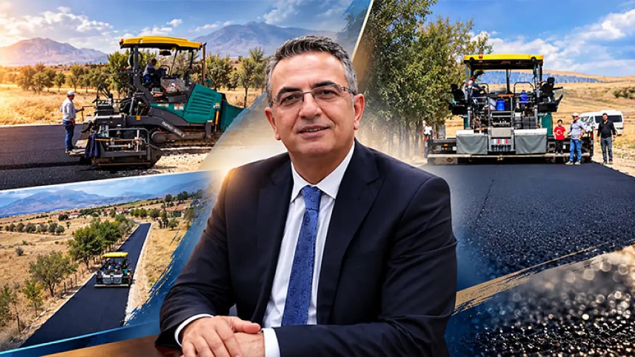 Adalı Köyü Yolu BSK Asfaltla Yenileniyor