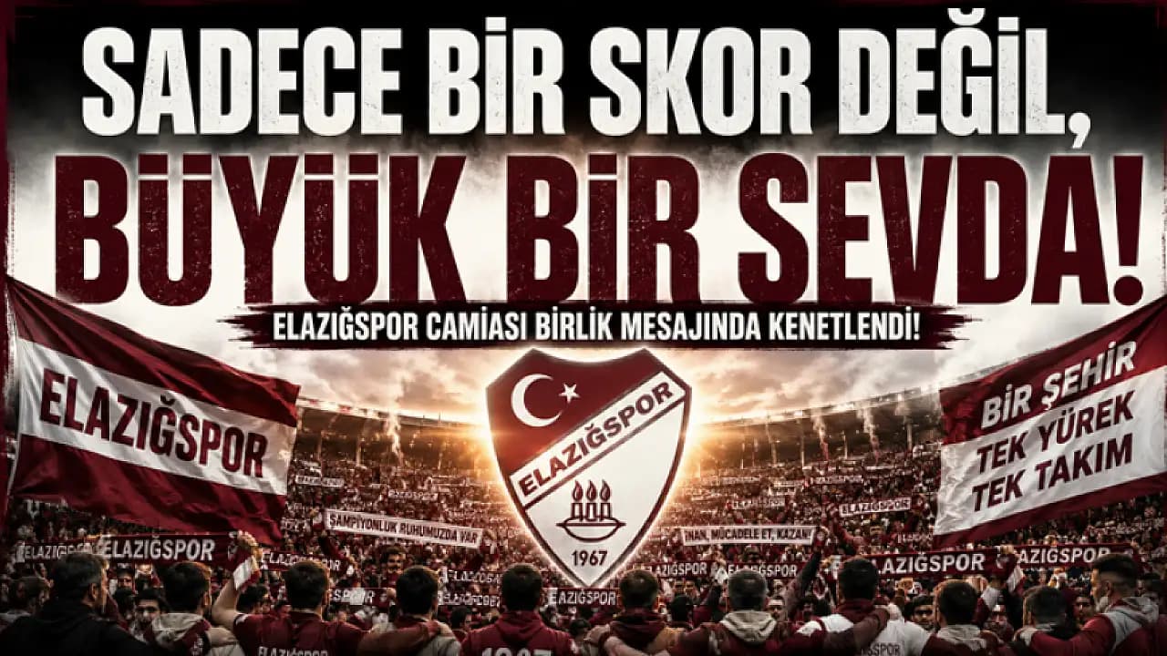 Finalde Yıkılan Elazığspor'dan Camiaya Mesaj: Bu Kulüp Küllerinden Doğmayı Bilir