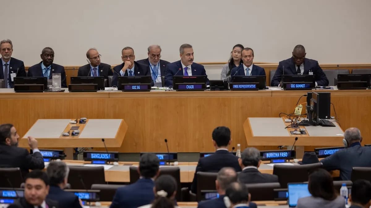 Bakan Fidan’dan New York’ta kritik zirve! İİT Dışişleri Bakanları toplandı: Gündem Gazze
