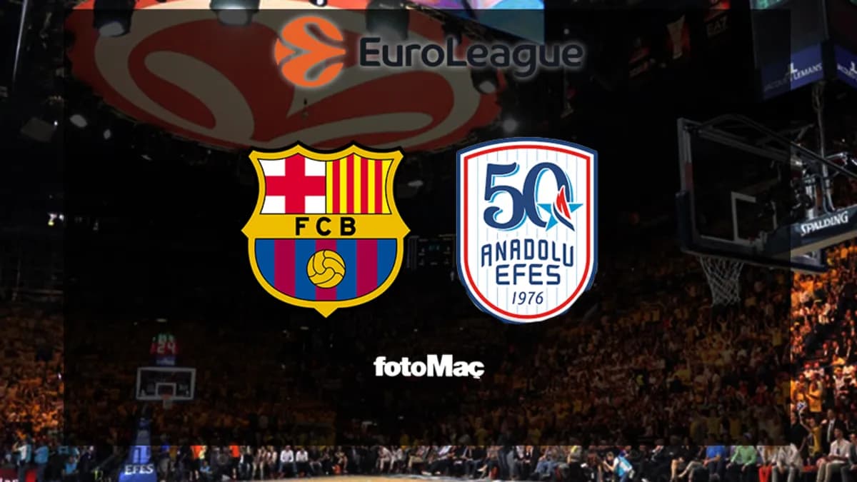 Barcelona-Anadolu Efes | EuroLeague 1. Hafta | CANLI
