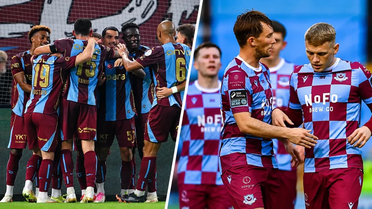Trabzonspor ile Drogheda United Papara Park'ta Karşılaşıyor
