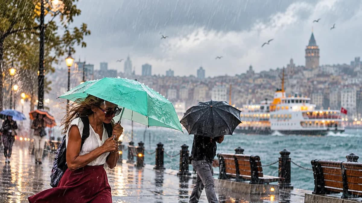 Meteoroloji'den 4 ile sarı kodlu uyarı! Fırtına saatte 70 km'ye ulaşacak: İşte il il son durum
