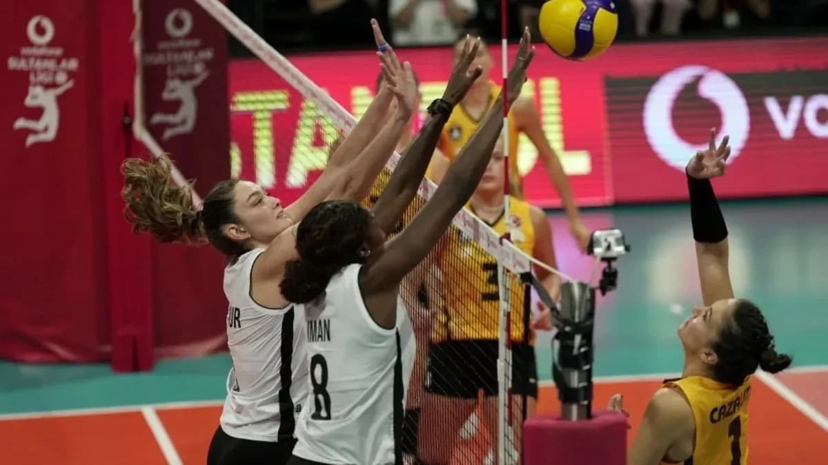 Vakıfbank Beşiktaş karşısında sezonu galibiyetle açtı: 3-1